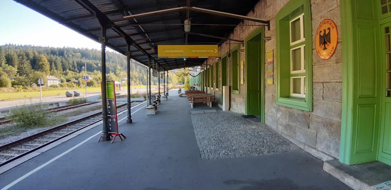 Dopravna Alžbětín Zelezna Ruda Exterior foto